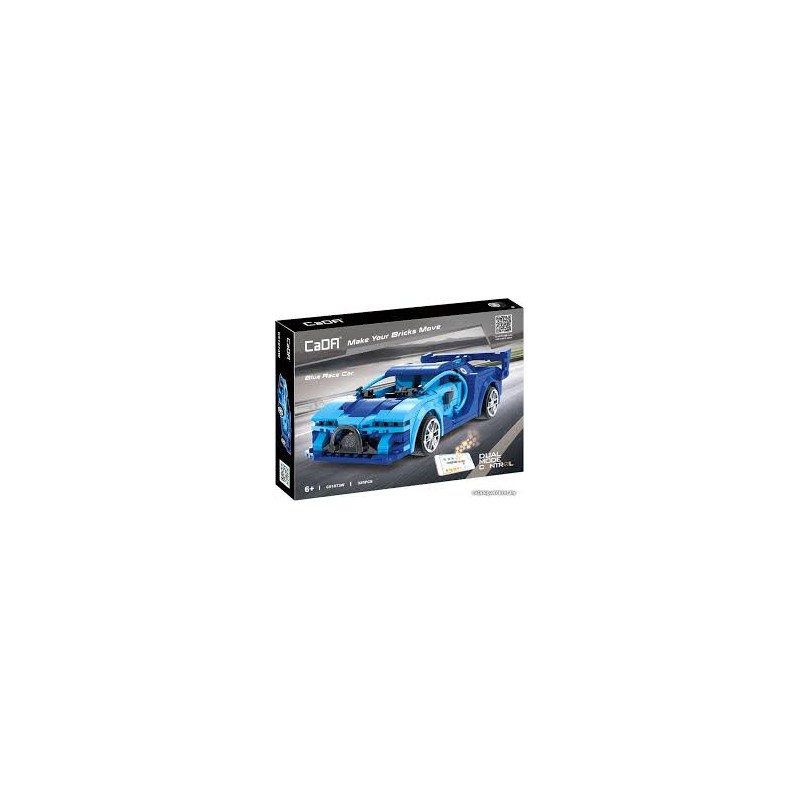 Cada - C51073W - Blue Race Car RC 2.4GHz 325 pcs Cada - C51073W - Blue Race Car RC 2.4GHz 325 pcs
